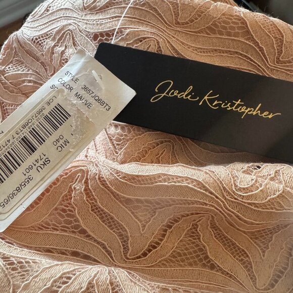 Jodi Kristopher Pink Lace Dress - Picture 3 of 7